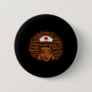Blood Cancer Awareness Nursing  6 Cm Round Badge