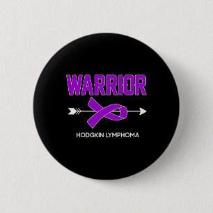 Blood Cancer Awareness Outfit Hodgkin Lymphoma War 6 Cm Round Badge