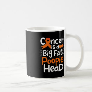 Blood Cancer Awareness Ribbon Leukaemia Poopie Hea Coffee Mug