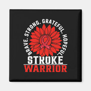 Blood Cancer Awareness Sunflower Magnet