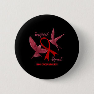 Blood Cancer Awareness Support Squad  6 Cm Round Badge