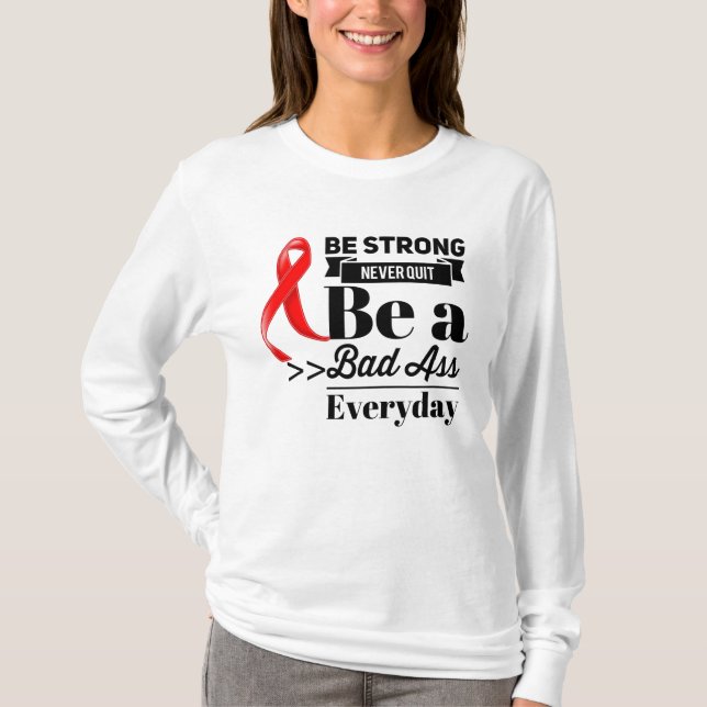 Blood Cancer Be Strong T-Shirt (Front)