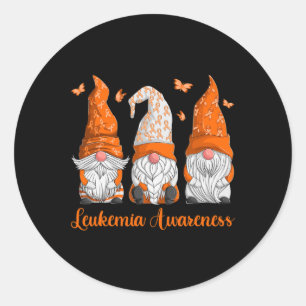 Blood Cancer  For Kids Classic Round Sticker