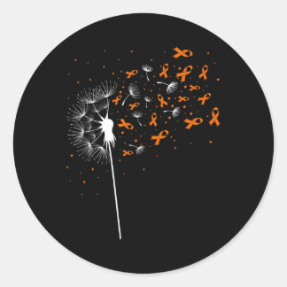 Blood Cancer For Women Classic Round Sticker