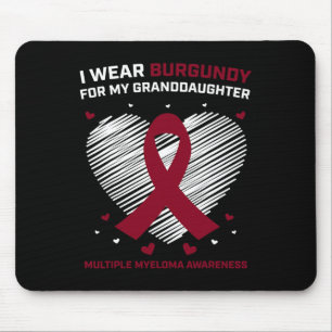 Blood Cancer Gifts Granddaughter Multiple Myeloma Mouse Pad