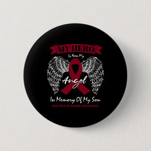 Blood Cancer In Memory Of Son Multiple Myeloma Awa 6 Cm Round Badge