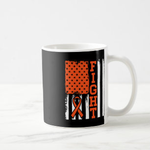Blood Cancer Leukaemia Fight Flag - Cancer Awarene Coffee Mug
