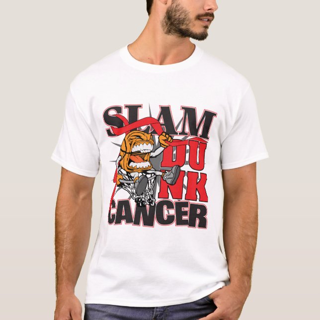 Blood Cancer - Slam Dunk Cancer T-Shirt (Front)
