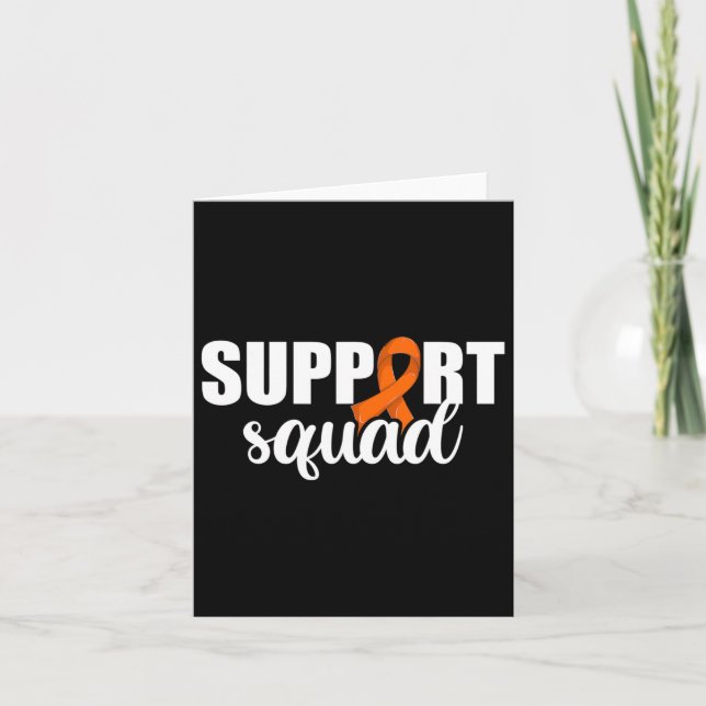 Blood Cancer Support Squad 1  Card (Front)