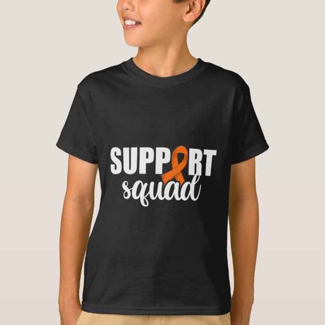 Blood Cancer Support Squad 1  T-Shirt (Front)
