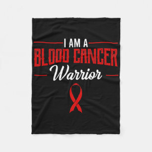 Blood Cancer Warrior Liquid Tumour Hematologists R Fleece Blanket