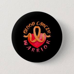 Blood Cancer Warrior Lymphoma  6 Cm Round Badge