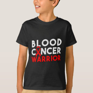 Blood Cancer Warrior Ribbon T-Shirt