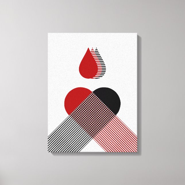 Blood Canvas Print (Front)