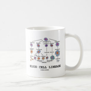 Blood Cell Lineage (Biology Health Medicine) Coffee Mug