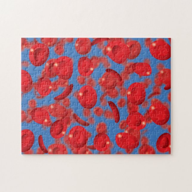 Blood Cells Science Biology Jigsaw Puzzle (Horizontal)