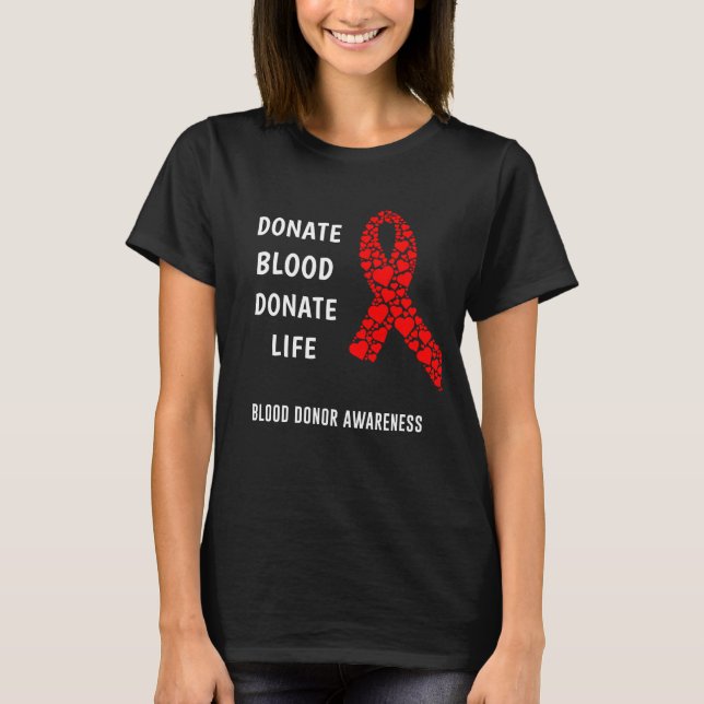 Blood Donor T-Shirt (Front)