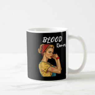 Blood Donor Women Bandanna Lives Blood Donation Aw Coffee Mug
