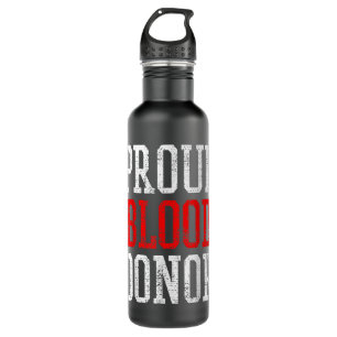 Blood Donor World Blood Donor Day  Donation Gift 710 Ml Water Bottle
