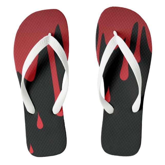 Blood dripping jandals (Footbed)