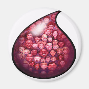 Blood Drop Magnet