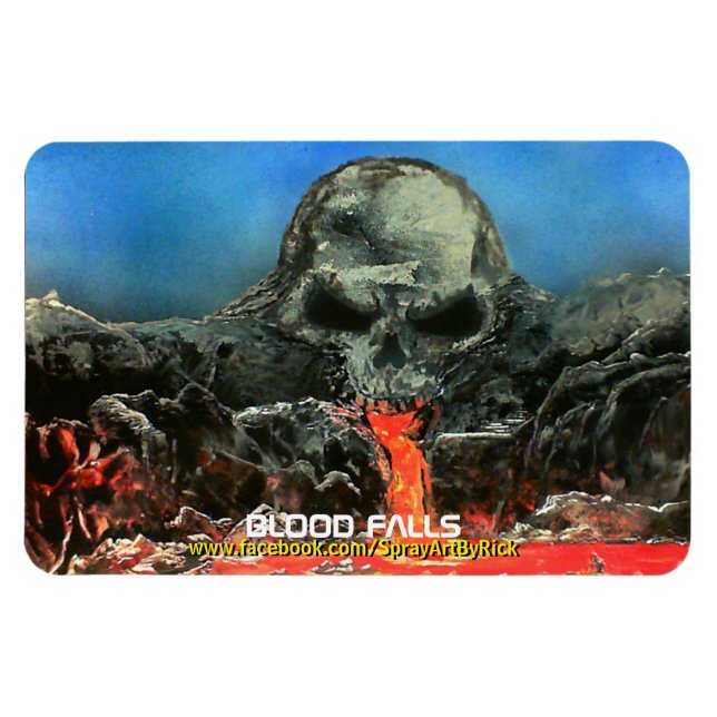 Blood Falls Magnet (Horizontal)