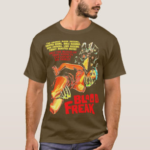 Blood Freak 70s Cult Classic Thanksgiving Horror M T-Shirt