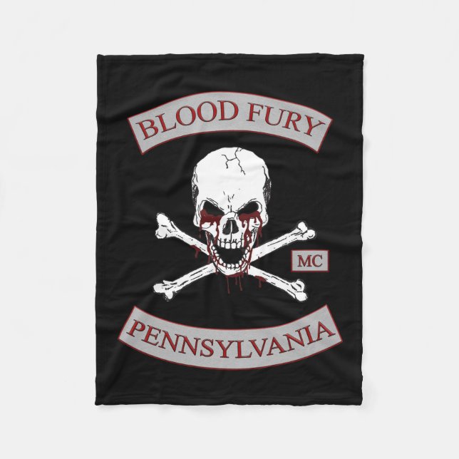 Blood Fury MC Blanket (Front)