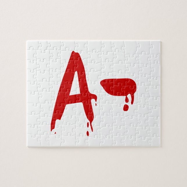 Blood Group A- Negative #Horror Hospital Jigsaw Puzzle (Horizontal)