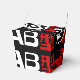 Blood Group AB Japanese Kanji Favour Box