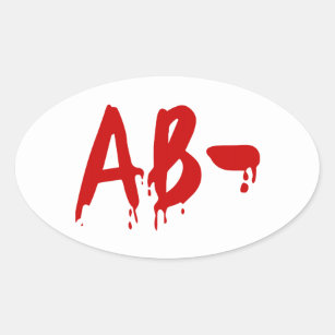 I'm blood type O positive Classic Round Sticker