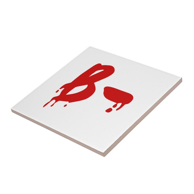 Blood Group B- Negative #Horror Hospital Tile (Side)