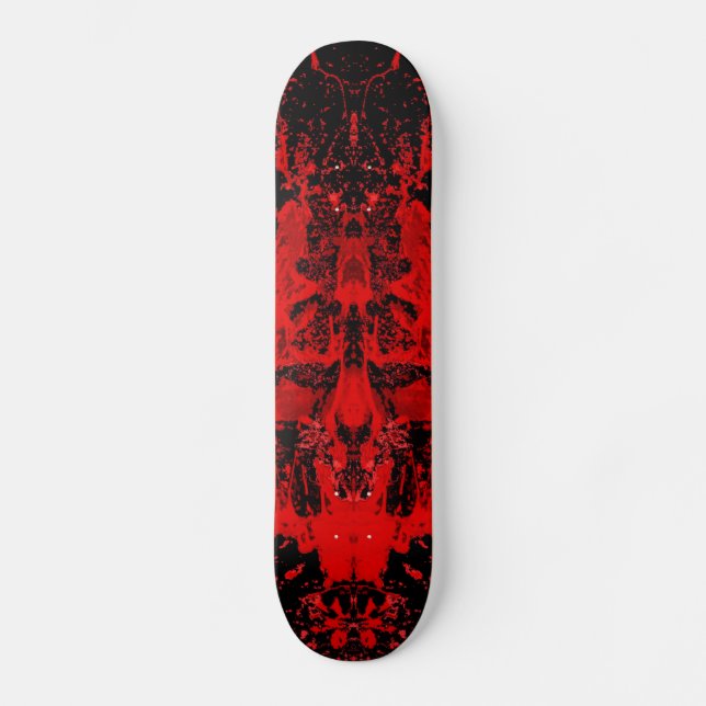 Blood King Mask of Horror Skateboard (Front)