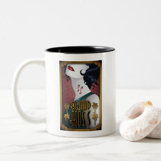 Blood Kiss Coffee Mug with the two movie posters