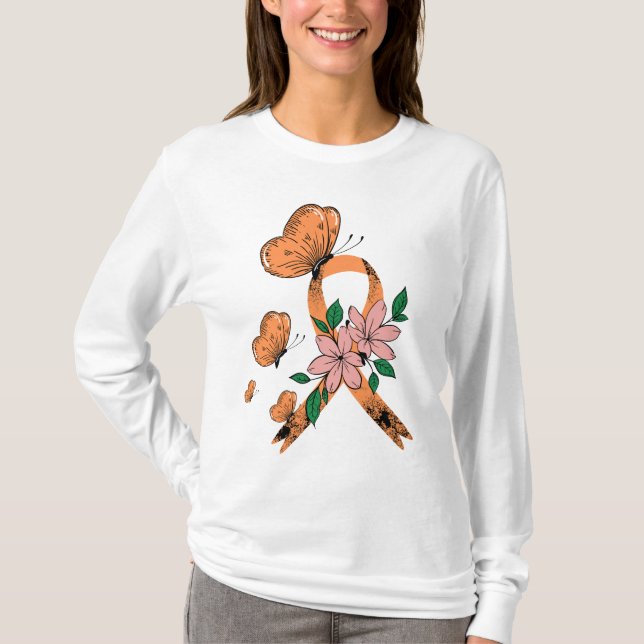 Blood Leukaemia Cancer Awareness- leukaemia warrio T-Shirt (Front)