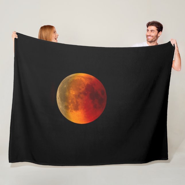 BLOOD MOON FLEECE BLANKET (In Situ)