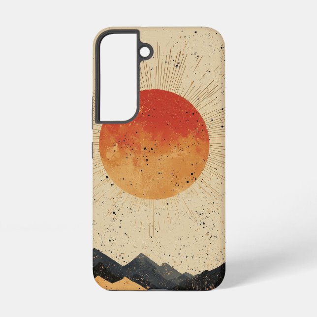 Blood Moon Horizon Phone Case (Back)