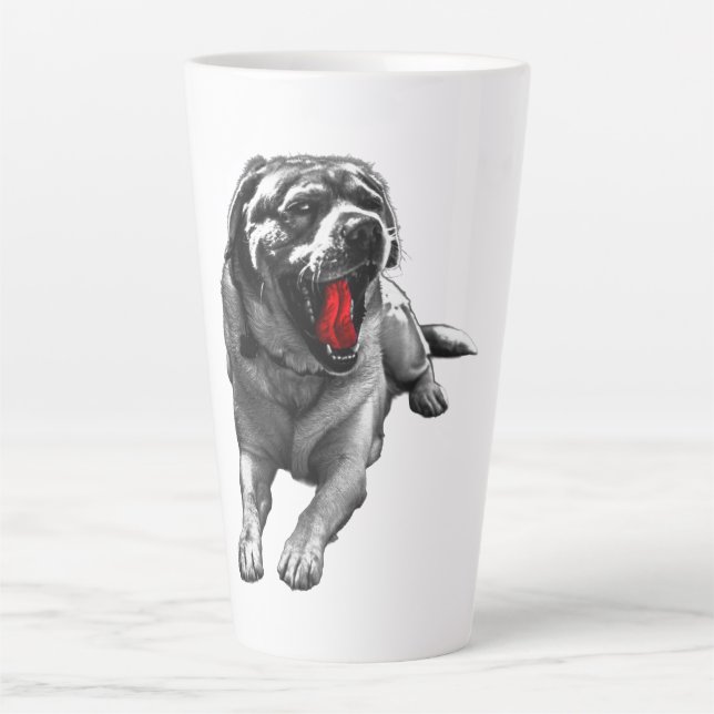 Blood Moon Howler Latte Mug (Front)