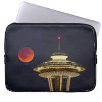 Blood Moon | Seattle Space Needle