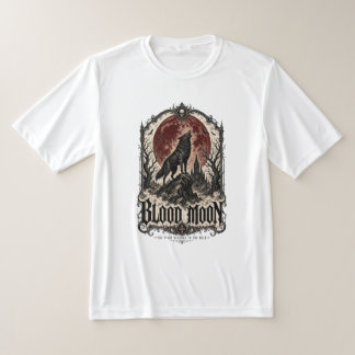 BLOOD MOON WOLF — Gothic Horror T-Shirt
