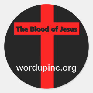 Blood of Jesus Sticker