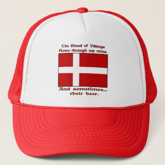 Blood of Vikings Flows Veins Sometimes Beer Trucker Hat