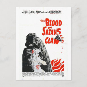 BLOOD ON SATAN'S CLAW POSTCARD