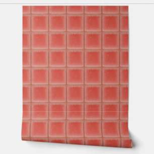 Blood Orange colour Vinyl Peel and Stick Wallpaper