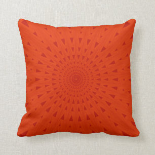 Blood orange energy burst pillow