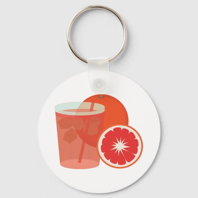 Blood Orange Key Ring (Front)