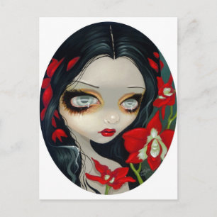 "Blood Orchid" Postcard