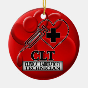 BLOOD ORNAMENT CLT CLINICAL LABORATORY TECH