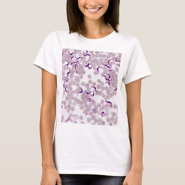 Blood Parasite Trypanosoma T-Shirt (Front)