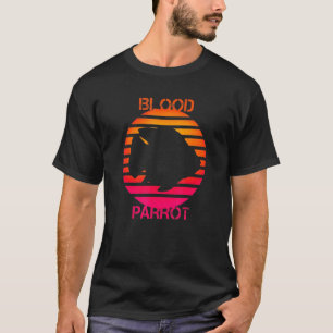Blood Parrot Cichlid Vintage Aquarium Fish T-Shirt